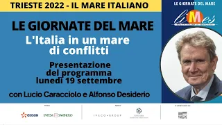 Trieste 2022, la presentazione della seconda giornata - Il mare italiano