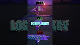 [Fortnite Music Blocks] A Hazbin Hotel - Loser, Baby - Noob vs Pro vs God #fortnite