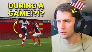 American reacts to Moments that Can't be Repeated in Football