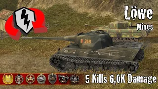 Löwe  |  5 Kills 6,0K Damage  |  WoT Blitz Replays