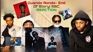 Quando Rondo - End Of Story (Official Audio)| SBC REACTION