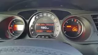 2015 Citroen C5 2.0HDI 0-190 km/h