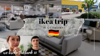 Apartment shopping vlog! | going to IKEA in Germany!!! | Essentials , furniture & decor !