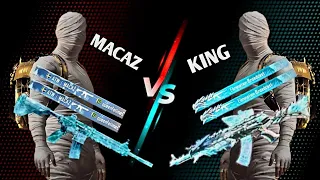 MACAZ VS TDM KING 🤴 | INTENSIVE 1 VS 1 | IPAD PRO BEST 4-FINGERS CLAW HANDCAM GAMEPLAY