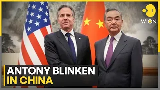 Blinken China visit: US Secy of State Blinken meets Chinese counterpart Wang Yi | WION