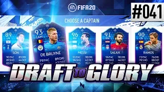 INSANE TOTGS DRAFT! - FIFA20 - ULTIMATE TEAM DRAFT TO GLORY #41