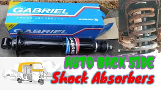 Bajaj Auto Rickshaw. Back Sides Shock Absorbers. How To Installing.