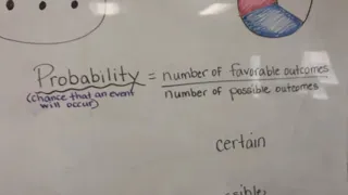 Probability- Math for March 16, 2020