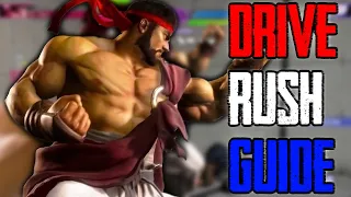 Ryu Practical Drive Rush Combo Guide - Beginner Friendly | Street Fighter 6
