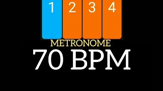 70 BPM - Metronome Visual click