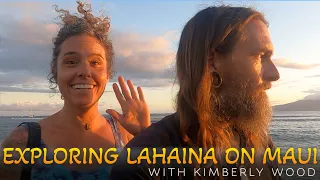 Visiting Lahaina and Snorkeling the Ruins of Mala Wharf on Maui with Kimberly Wood