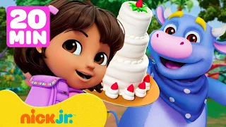 НОВЫЕ приключения Даши с животными! | 20-минутная подборка | Nick Jr. Cyrillic