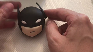 how to make clay baby batman cartoon