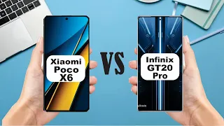 Xiaomi Poco X6 vs Infinix GT20 Pro I Full video comparison