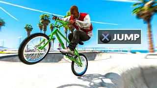 The CRAZIEST BMX STUNT Challenges In GTA 5!