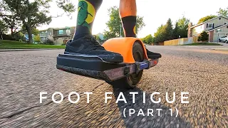 Causes of Foot Fatigue & the New Onewheel Viper Footpad!