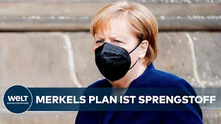 AUSGANGSSPERREN: Merkels Bundesnotbremse als Zankapfel - Corona-Inzidenzen steigen I WELT News