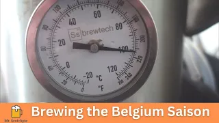 Brewing a Belgium Saison