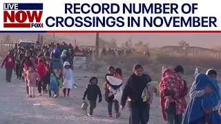 Border crisis: Record 242,418 migrant encounters in November | LiveNOW from FOX