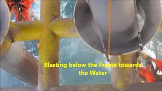Rope Access and Slurry Blasting Conductors Offshore