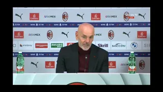 Conferenza mister Pioli post Milan - Roma 3-1 ( 06.01.2022 )