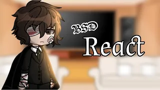 BSD React to... | Dazai angst | requested | GCRV