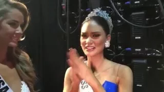 A message from Miss Universe 2015, Pia Alonzo Wurtzbach