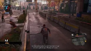 inFAMOUS Second Son: What Delson says when you get the Platinum trophy.