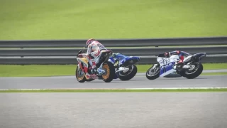 MotoGP 17 Crash Compilation #3