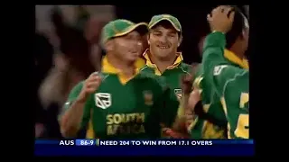 Greatest Series South Africa vs Australia 2nd odi 2006. Only Series Video On Youtube