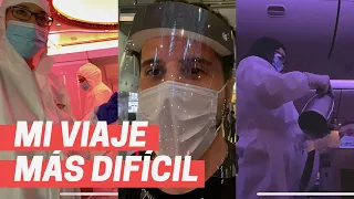 VIAJAR EN AVIÓN durante una PANDEMIA ✈️ | COVID 🦠