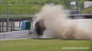 Big crash - Peugeot 206 GTi Cup Assen