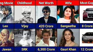 Comparison: Thalapathy Vijay VS Shah Rukh Khan
