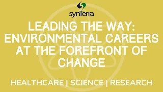 Leading the Way Environmental Careers at the Forefront of Change