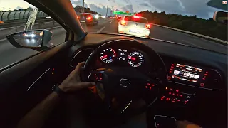 OTOBANDA POLOYU KIŞKIRTTIM ! SEAT LEON POV SÜRÜŞ VLOG