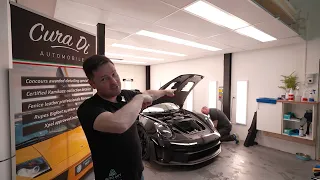Installing PPF on the First 2023 Porsche GT3 RS in Norway