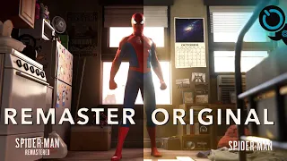 Spider-Man Remastered vs Original Comparison on PS5