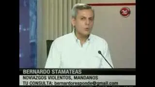 ¨Trastornos de ansiedad y noviazgos violentos¨ por Bernardo Stamateas en Canal 26