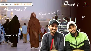 Reaction to Lesti - Mencintaimu Karena Allah (Official Music Video)