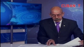 Presentador del noticiero de la Televisión Cubana se confunde ante las cámaras