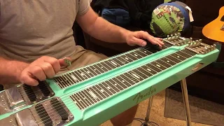 Your cheatin’ heart instrumental on steel guitar