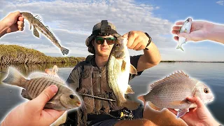 24 Hour Multi-Species Fishing Challenge!! (Lure Edition)