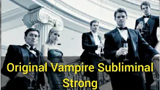 Original Vampire Subliminal Affirmations Added #thevampirediaries #theoriginals #originalvampire