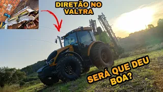 Finalizando a dessecação para o plantio de trigo