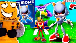 ЭВОЛЮЦИЯ МЕТАЛИЧЕСКОГО СОНИКА В СИМУЛЯТОР СКОРОСТИ СОНИКА! ROBLOX Sonic Speed Simulator