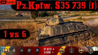 World of Tanks Pz.Kpfw. S35 739 (f) Replay - 8 Kills 1.3K DMG(Patch 1.5.1)