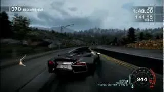 Derrapando con el Lamborghini Reventón NFS Hot Pursuit