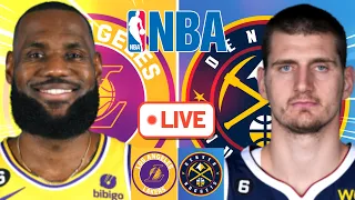 Los Angeles Lakers at Denver Nuggets NBA Live Play by Play Scoreboard / Interga