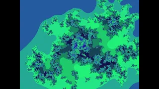 normal mandelbrot but every 8 iterations it's cubic mandelbrot