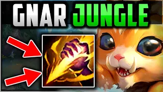 How to Gnar Jungle & Carry for BEGINNERS + Best Build/Runes - Gnar Guide Season 13 League of Legends